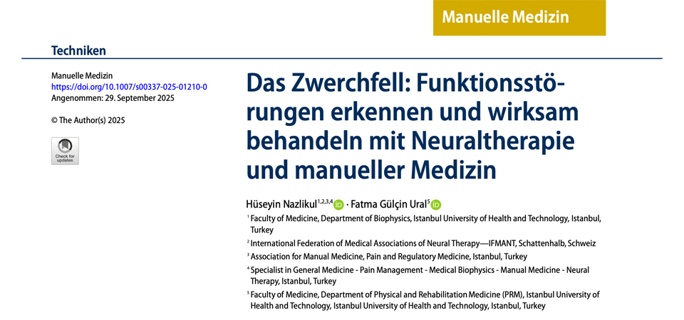 Das Zwerchfell: Funktionsstörungen erkennen und wirksam behandeln mit Neuraltherapie und manueller Medizin